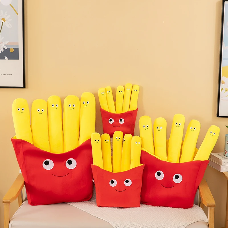 French Fries Hamburger Plush T - đánh giá và giá Foody Snacks