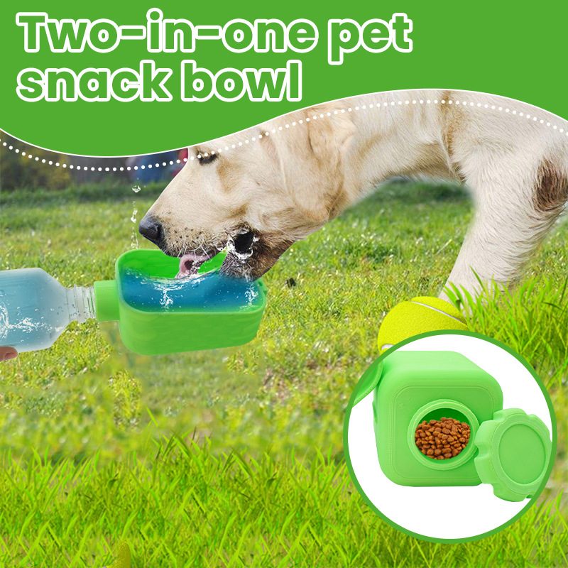 Two-in-one pet snack bowl port - đánh giá và giá Food Snacks Drinks