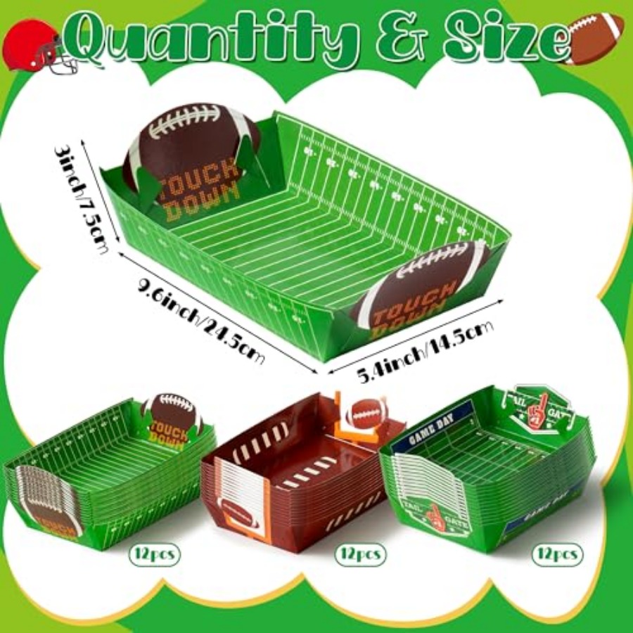 Large Food Plates - 36Pcs Game - đánh giá và giá Food Snacks Game