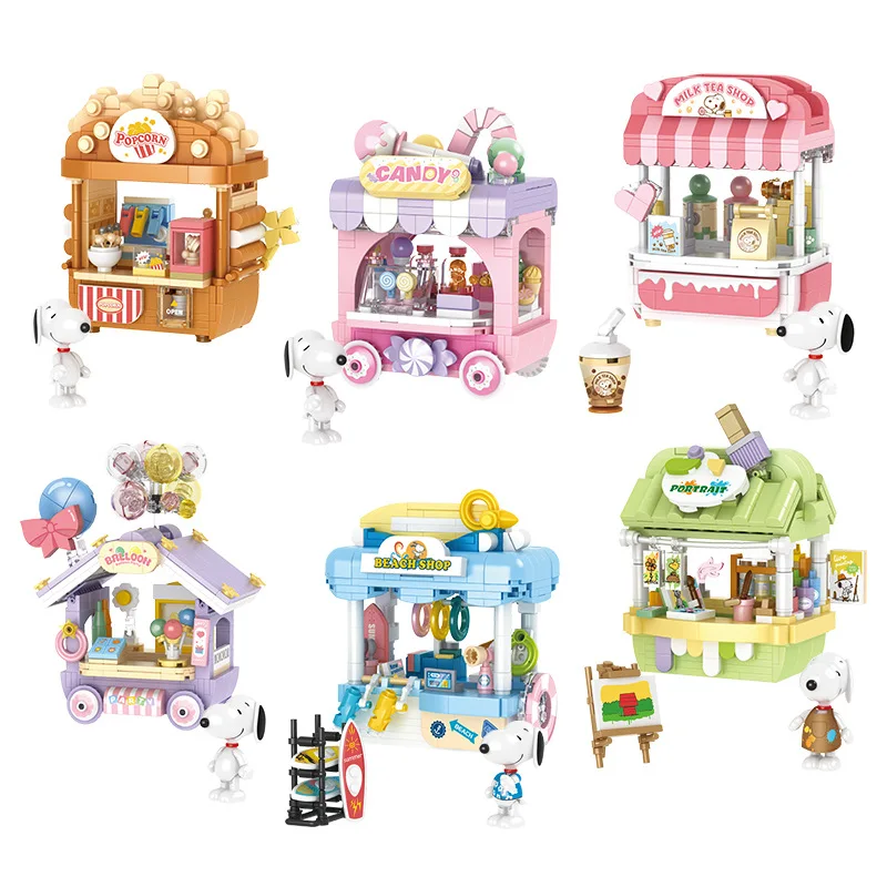 Snoopy Store Building Blocks S - đánh giá và giá Spicy Food Snacks