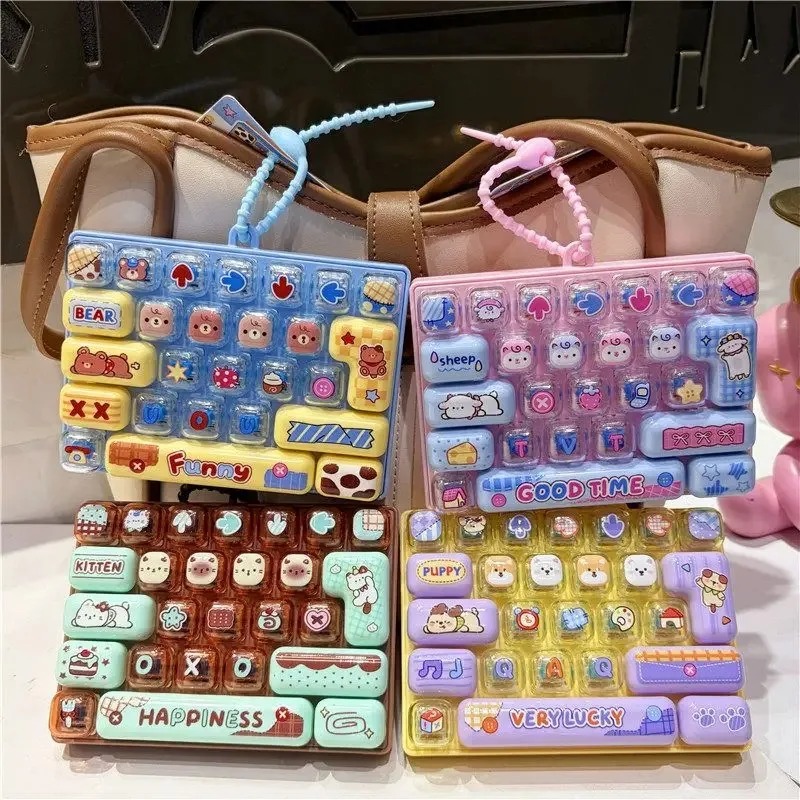 Candy Color Keycap Keychain Cu - đánh giá và giá Spicy Food Snacks