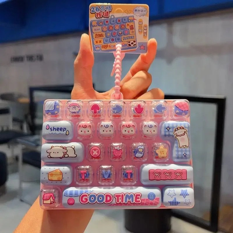 Candy Color Keycap Keychain Cu - đánh giá và giá Spicy Food Snacks