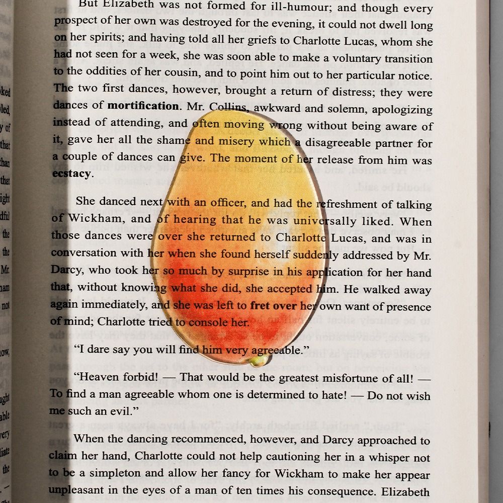 Eye-Catching Acrylic Bookmark  - đánh giá và giá Fruit Roll Up