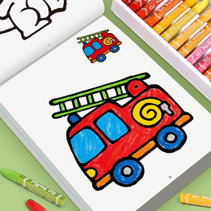 Children's Drawing Book, Conta - đánh giá và giá Food And Snacks Coloring Book Bold And Easy